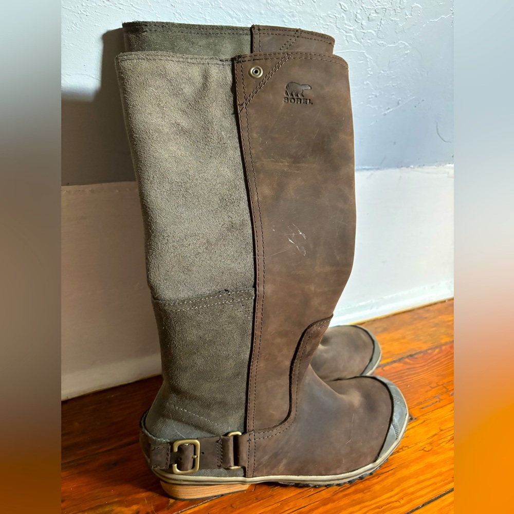 Sorel Slimpack Midcalf boots Sz 9